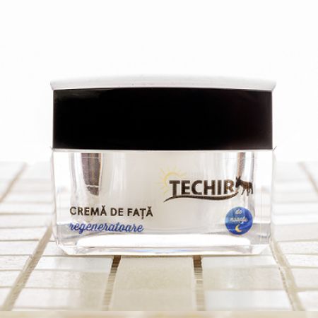 Crema regeneratoare de fata pentru noapte, 50 g, Techir