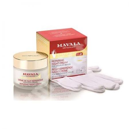 Crema regeneratoare de noapte pentru maini, 70 ml, Mavala