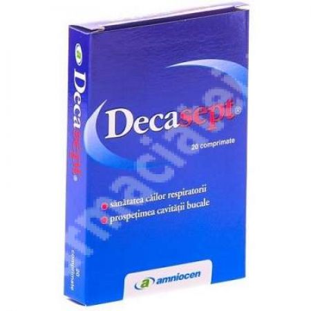 Decasept, 20 comprimat, Amniocen