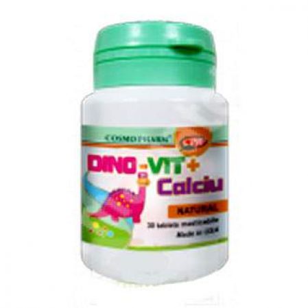 Dino-Vit cu Calciu, 30 tablete, Cosmopharm