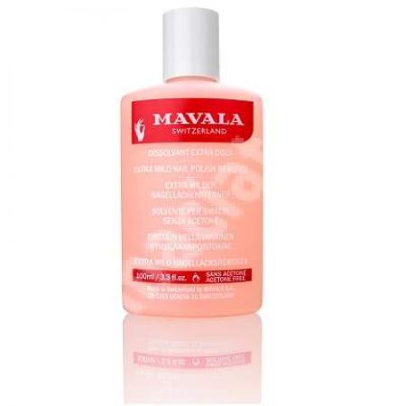 Dizolvant extra fin pentru lacul de unghii, 100 ml, Mavala