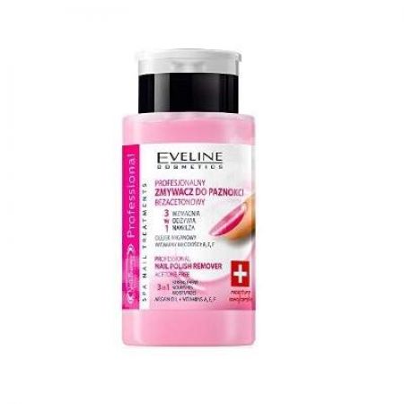 Dizolvant profesional pentru unghii Spa Nail Treatment 3IN1, 190 ml, Eveline Cosmetics