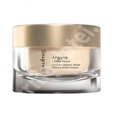 Emulsie delicatete infinita cu ulei de Argan hranirea tenului uscat, 50 ml, Galenic