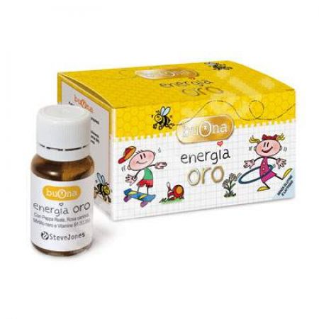 Energia Oro laptisor de matca, extracte vegetale si vitamine, 10 doze, Buona