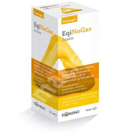 EqiNoGas Junior Sirop, 150 ml, Eqigeno