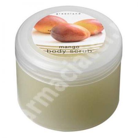 Exfoliant de corp cu mango 100% natural, 250 g, Greenland