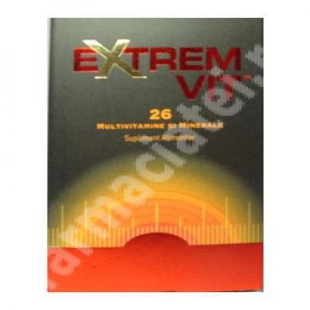 Extrem Vit 26 Minerale si Multivitamine, 20 comprimate, Labormed