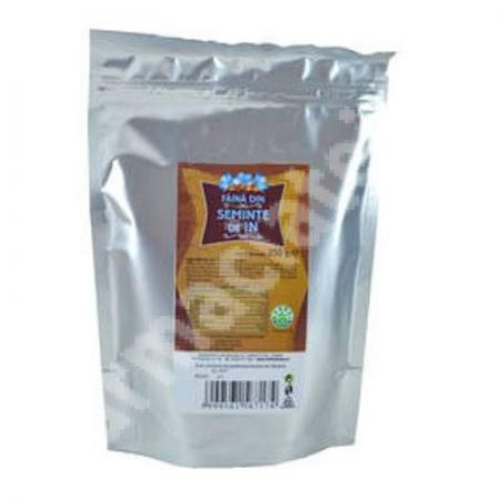 Faina din seminte de in, 250 g, Herbavit