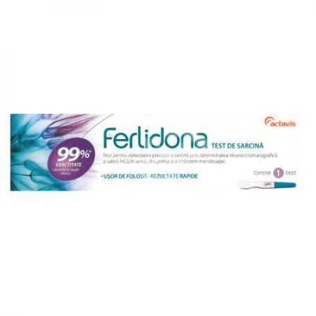 Test de sarcina Ferlidona, 1 test, Actavis