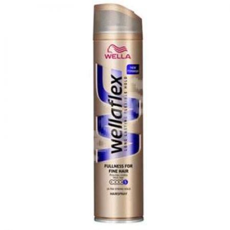 Fixativ Fulness Ultra Strong Wellaflex, nr. 5, 250 ml, Wella