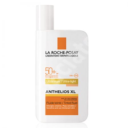 Fluid ultra-lejer colorat SPF 50+ Anthelios XL, 50 ml, La Roche Posay