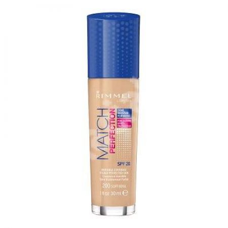 Fond de ten Match Perfection 200 Soft Beige, 30 ml, Rimmel London