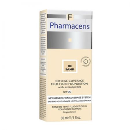 Fond de ten SPF 20, nuanta Sand, 30 ml, Pharmaceris