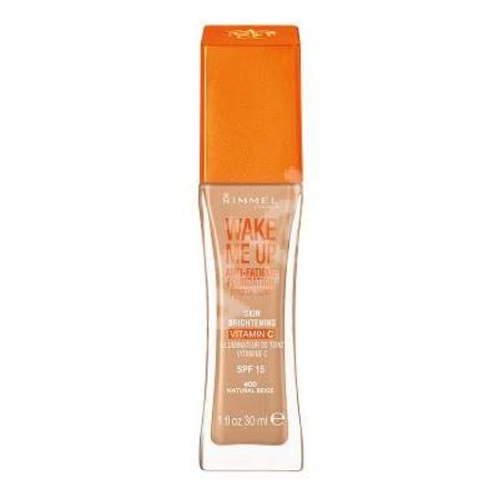 Fond de ten Wake Me Up 400 Natural Beige, 30 ml, Rimmel London