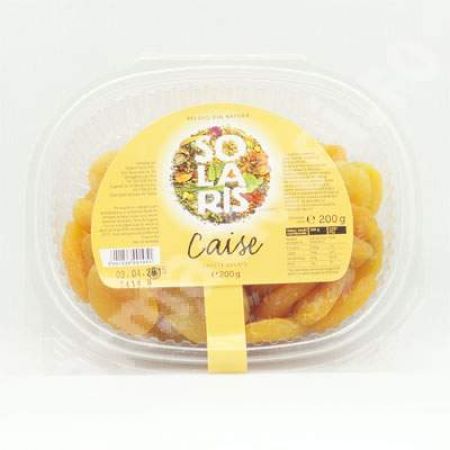 Fructe uscate Caise, 200 g, Solaris