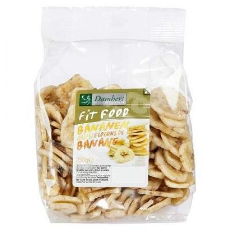 Fulgi de banane Fit Food, 250 g, Damhert