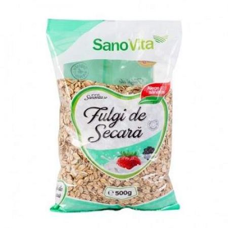 Fulgi de Secara, 500 g, Sanovita