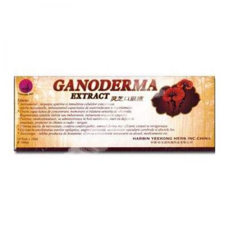 Ganoderma Extract, 10 fiole, Naturalia Diet