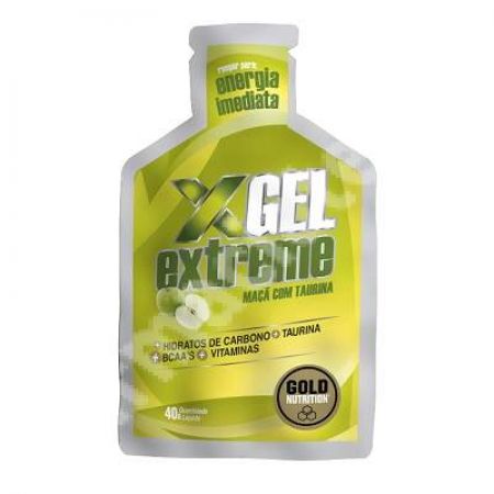 Gel concentrat energizant cu taurina si aroma de mar, 40 g, Gold Nutrition