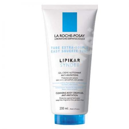 Gel de curatare Lipikar Syndet, 200 ml, La Roche-Posay