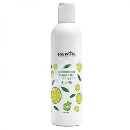 Gel de dus cu ceai verde si lime, 250 ml, Essentiq