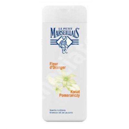 Gel de dus cu flori de portocal, 400 ml, Le Petit Marseillais