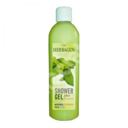 Gel de dus cu frunze de menta, 250 ml, Herbagen