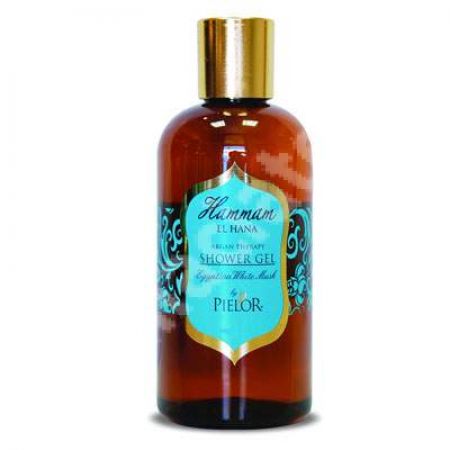 Gel de dus cu ulei de argan si mosc alb egiptean Hamman El Hana, 250 ml, Pielor