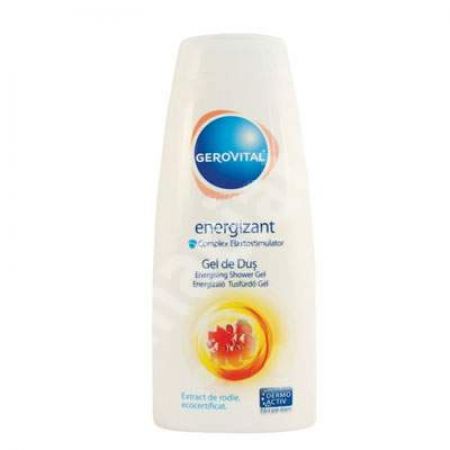 Gel de dus energizant cu extract de rodie, 400 ml, Gerovital