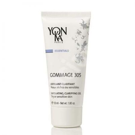 Gel delicat pentru exfoliere non-abraziva pentru ten uscat-sensibil Gommage 305, 50 ml, YonKa