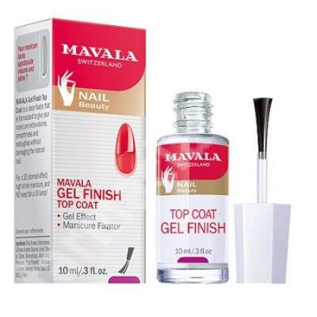 Gel Finish Top Coat, 10 ml, Mavala