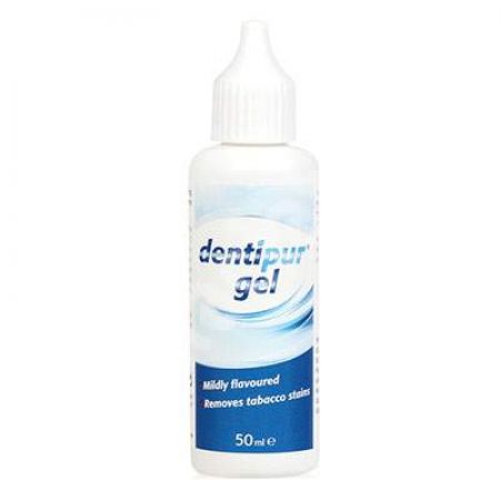 Gel pentru curatarea protezelor si a aparatelor dentare Dentipur Gel, 50 ml, Helago Pharma