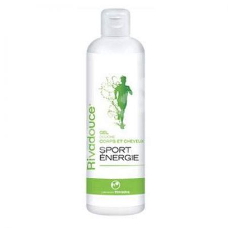 Gel pentru par si corp Sport Energie Rivadouce, 500 ml, Rivadis