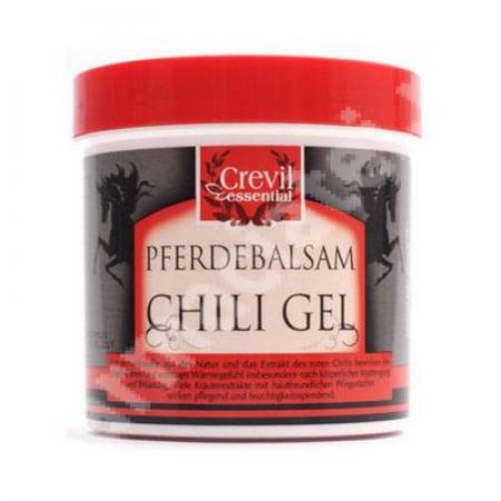 Gel puterea calului si ardei iute, 250 ml, Crevil Cosmetics