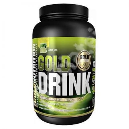 Gold Drink cu aroma de lamaie verde, 1 Kg, Gold Nutrition