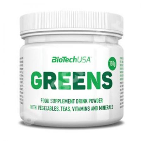 Green bautura cu legume, ceaiuri, vitamine si minerale, 150 g, BiotechUSA