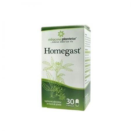 Homegast, 30 capsule, Miracolul Plantelor