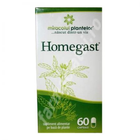 Homegast, 60 capsule, Miracolul Plantelor