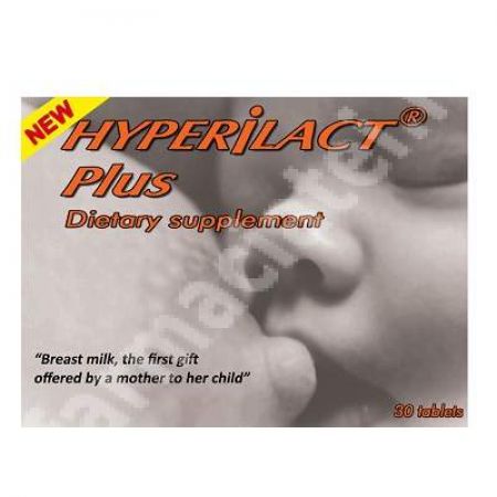 Hyperilact Plus, 30 comprimate, Hypericum