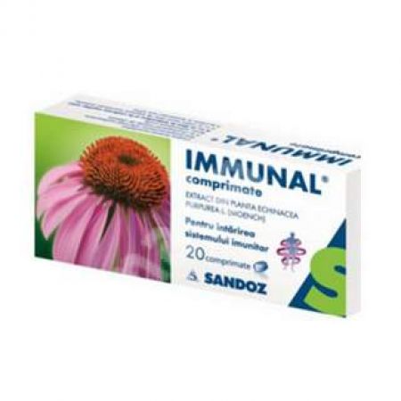 Immunal, 20 comprimate, Sandoz