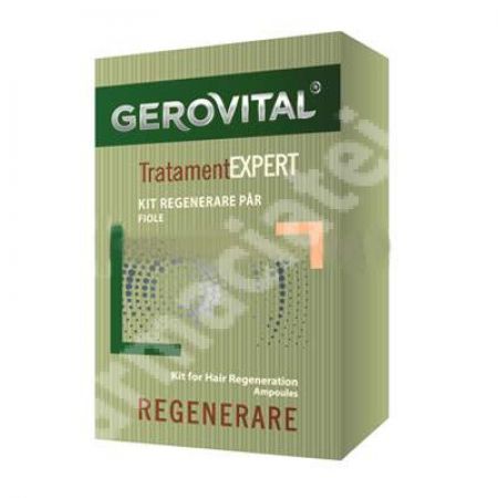 Kit regenerare par Tratament Expert, 20 fiole, Gerovital