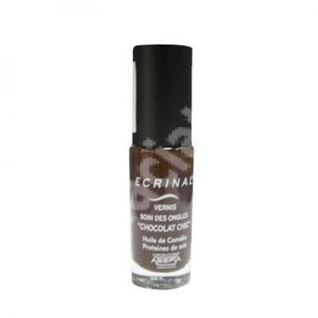 Lac colorat pentru unghii Ecrinal Chocolat Chic, 6 ml, Asepta