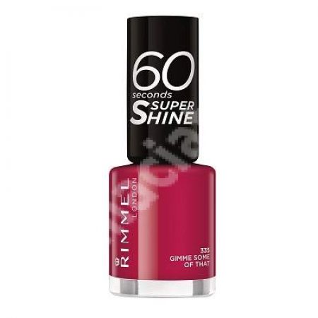 Lac de unghii 60 Seconds Shine 335 Gimme some of that, 8 ml, Rimmel London