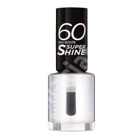 Lac de unghii 60 Seconds Shine 740 Clear, 8 ml, Rimmel London