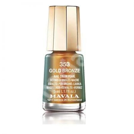 Lac de unghii Gold Bronze 353, 5 ml, Mavala