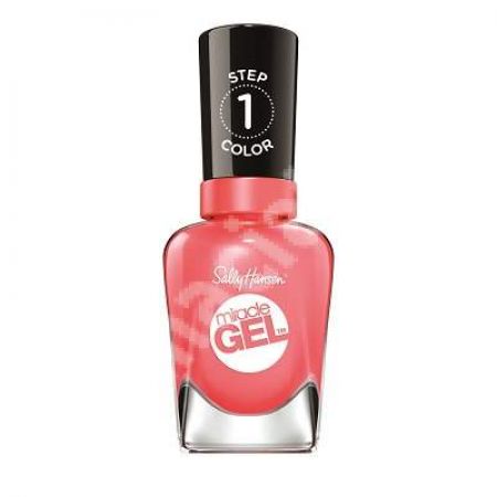 Lac de unghii Miracle Gel, 210 Pretty Piggy, 14.7 ml, Sally Hansen