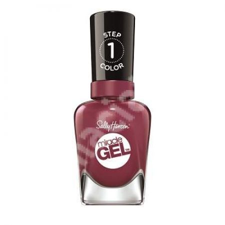 Lac de unghii  Miracle Gel, 496 Beet, Pray, Love, 14.7 ml, Sally Hansen