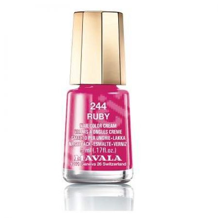 Lac de unghii Ruby 244, 5 ml, Mavala