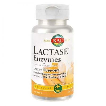 Lactase Enzymes Kal, 30 tablete, Secom