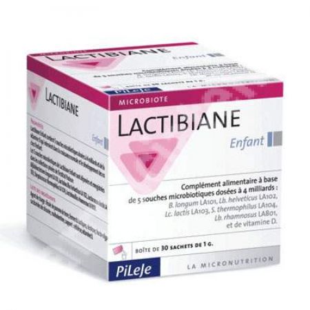 Lactibiane Enfant, 30 plicuri, PiLeje